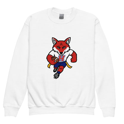 Classic | Youth Sweatshirt | Hornell Flag Football | Mascot Logo