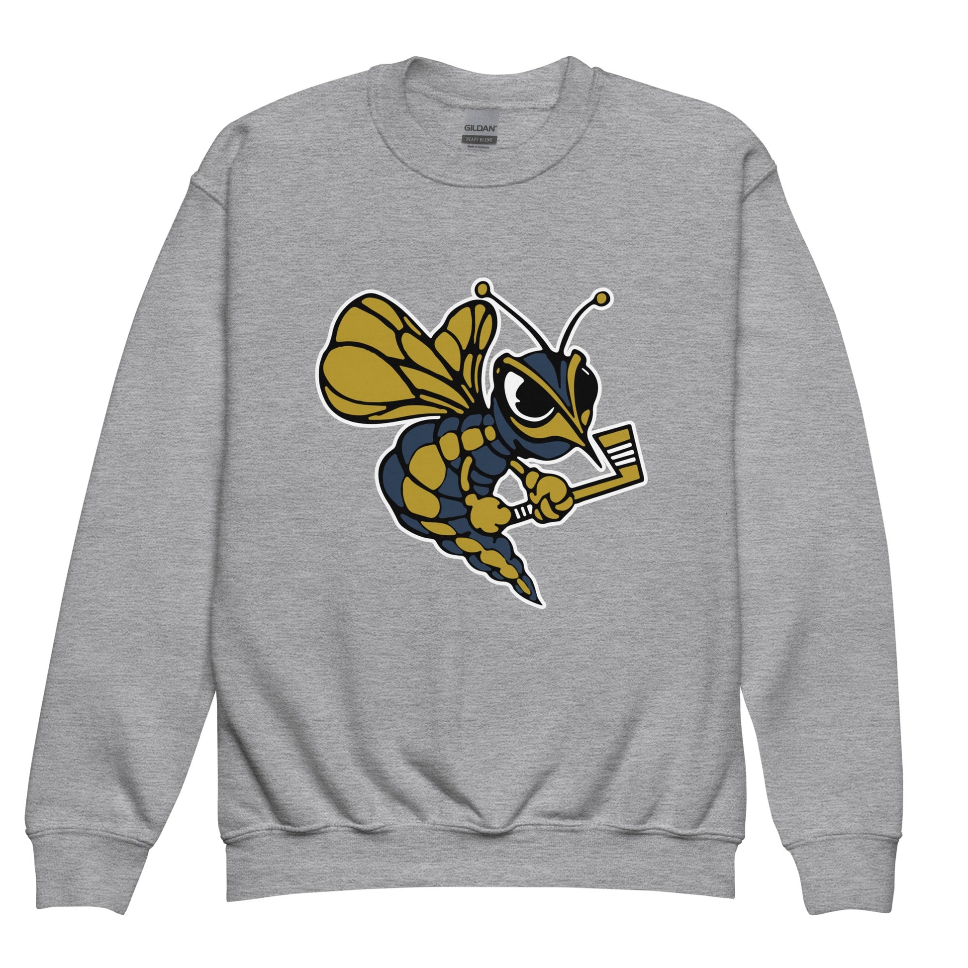 Classic | Youth Sweatshirt | HORNETS | Mascot Logo