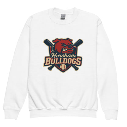 Classic | Youth Sweatshirt | Horsham Travel Baseball | Bulldogs Logo