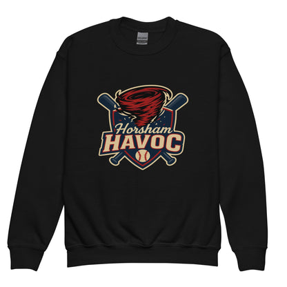Classic | Youth Sweatshirt | Horsham Travel Baseball | Havoc Logo