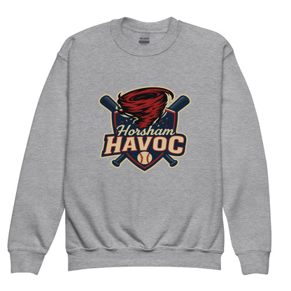 Classic | Youth Sweatshirt | Horsham Travel Baseball | Havoc Logo