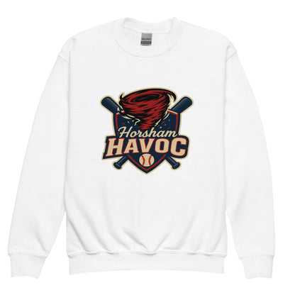 Classic | Youth Sweatshirt | Horsham Travel Baseball | Havoc Logo