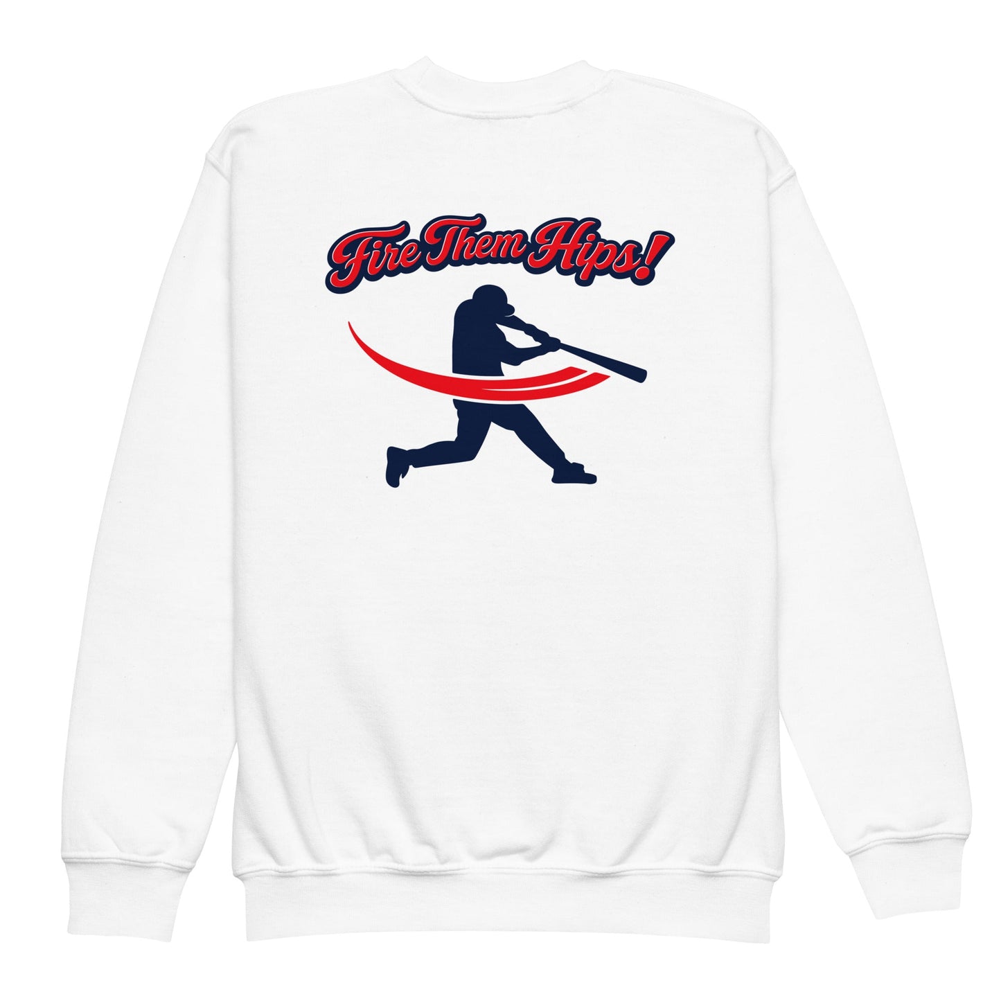 Classic | Youth Sweatshirt | Horsham Travel Baseball | Home - Run Crest Logo