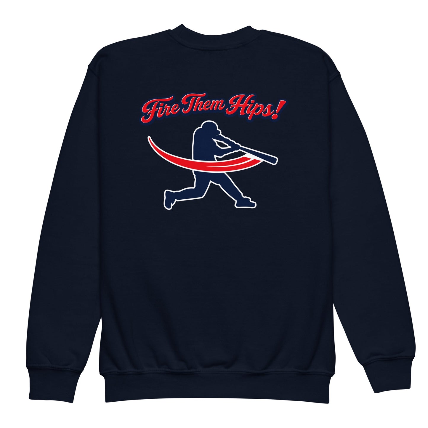 Classic | Youth Sweatshirt | Horsham Travel Baseball | Home - Run Crest Logo