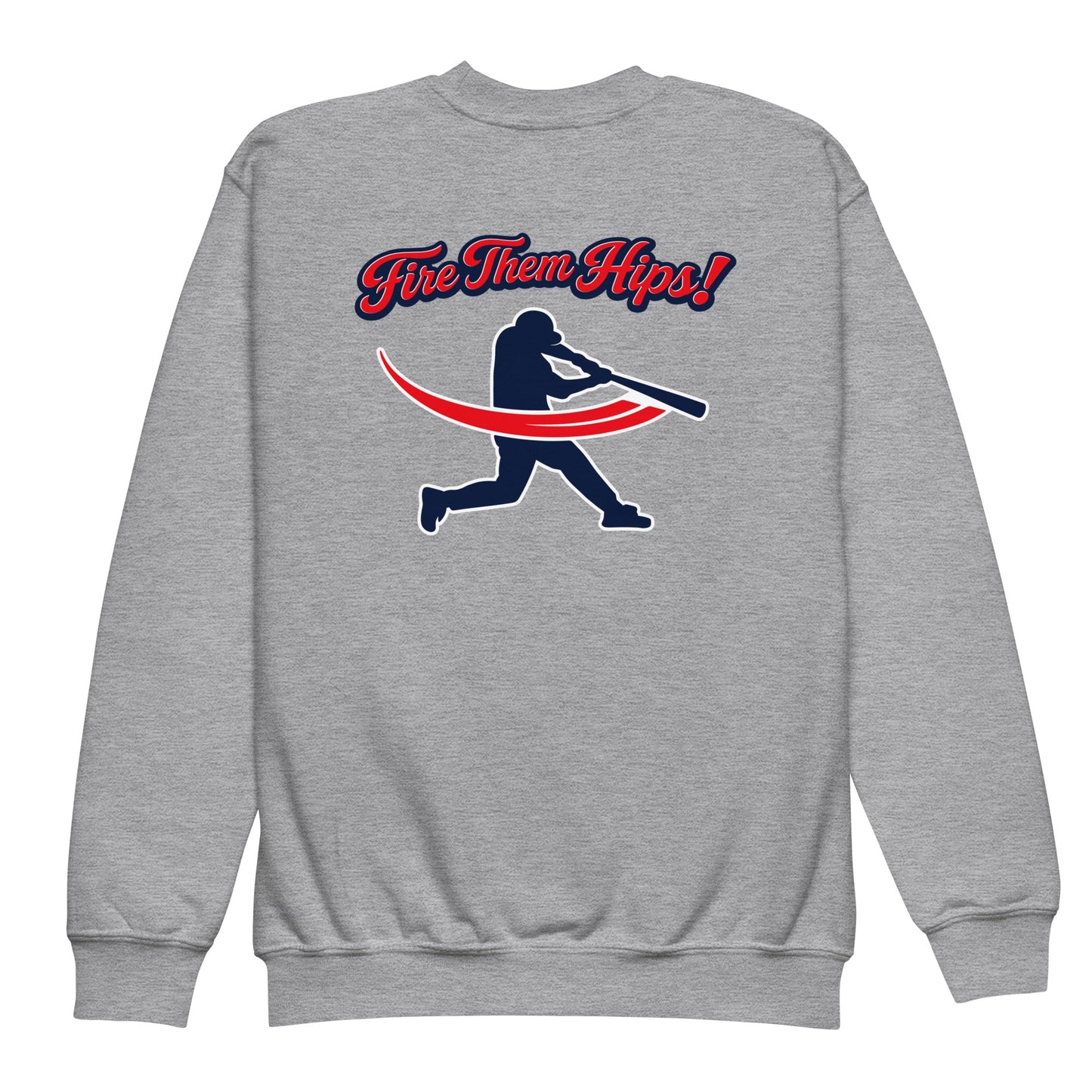 Classic | Youth Sweatshirt | Horsham Travel Baseball | Home - Run Crest Logo