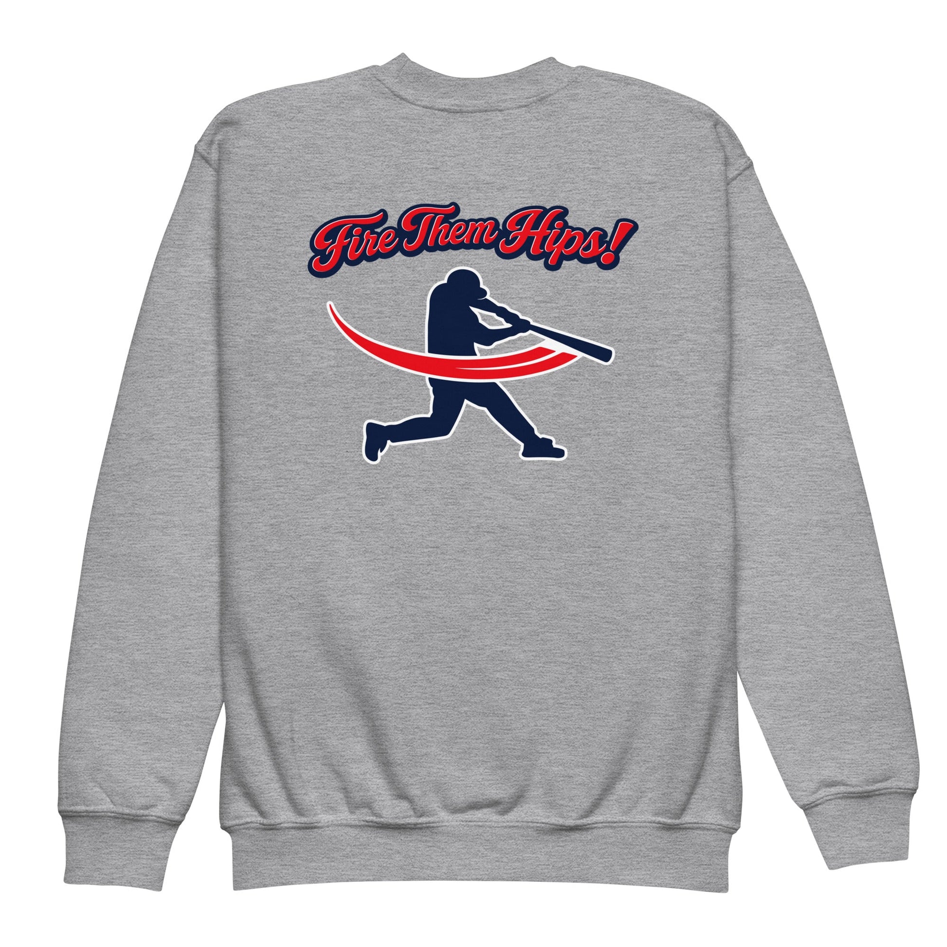 Classic | Youth Sweatshirt | Horsham Travel Baseball | Home - Run Crest Logo
