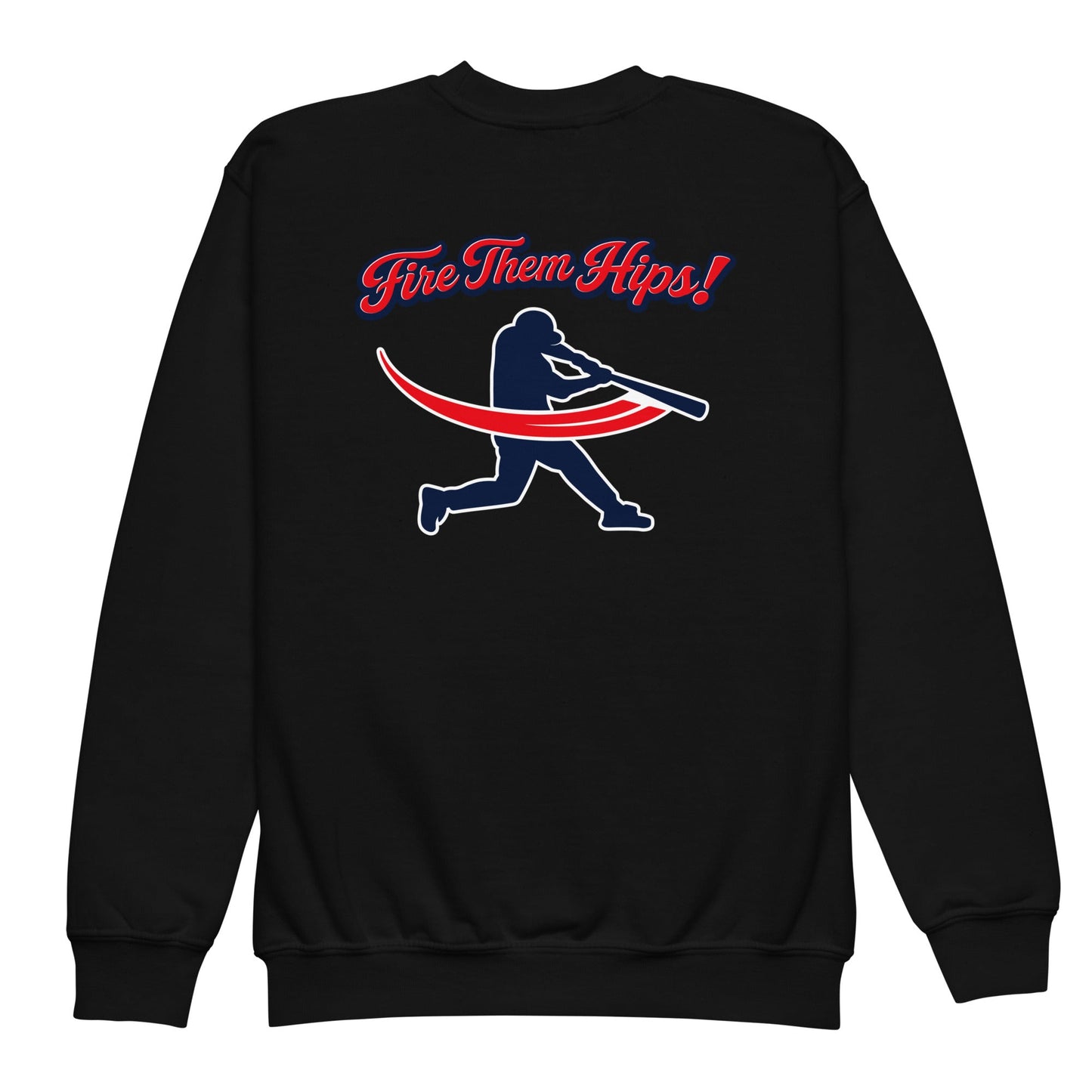 Classic | Youth Sweatshirt | Horsham Travel Baseball | Home - Run Crest Logo