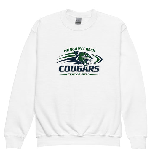 Classic | Youth Sweatshirt | Hungary Creek Cougar | Modern Icon Logo