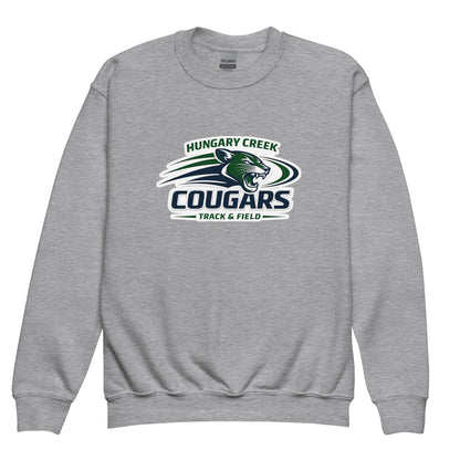 Classic | Youth Sweatshirt | Hungary Creek Cougar | Modern Icon Logo