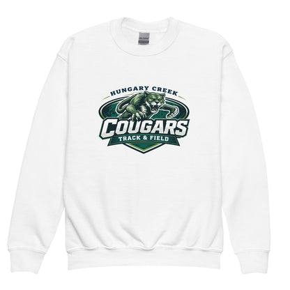 Classic | Youth Sweatshirt | Hungary Creek Cougar | Shield Logo