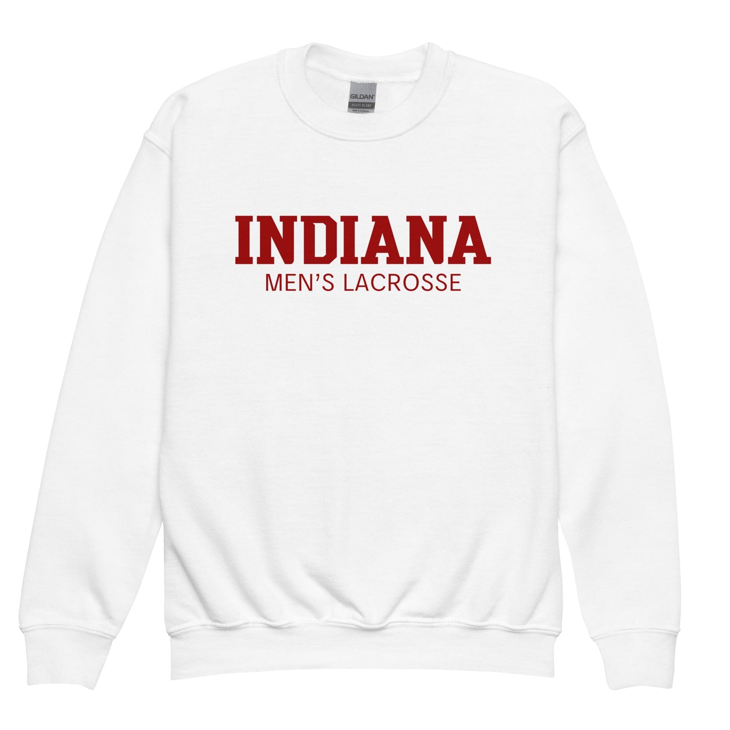 Classic | Youth Sweatshirt | Indiana University Lacrosse | Script Logo