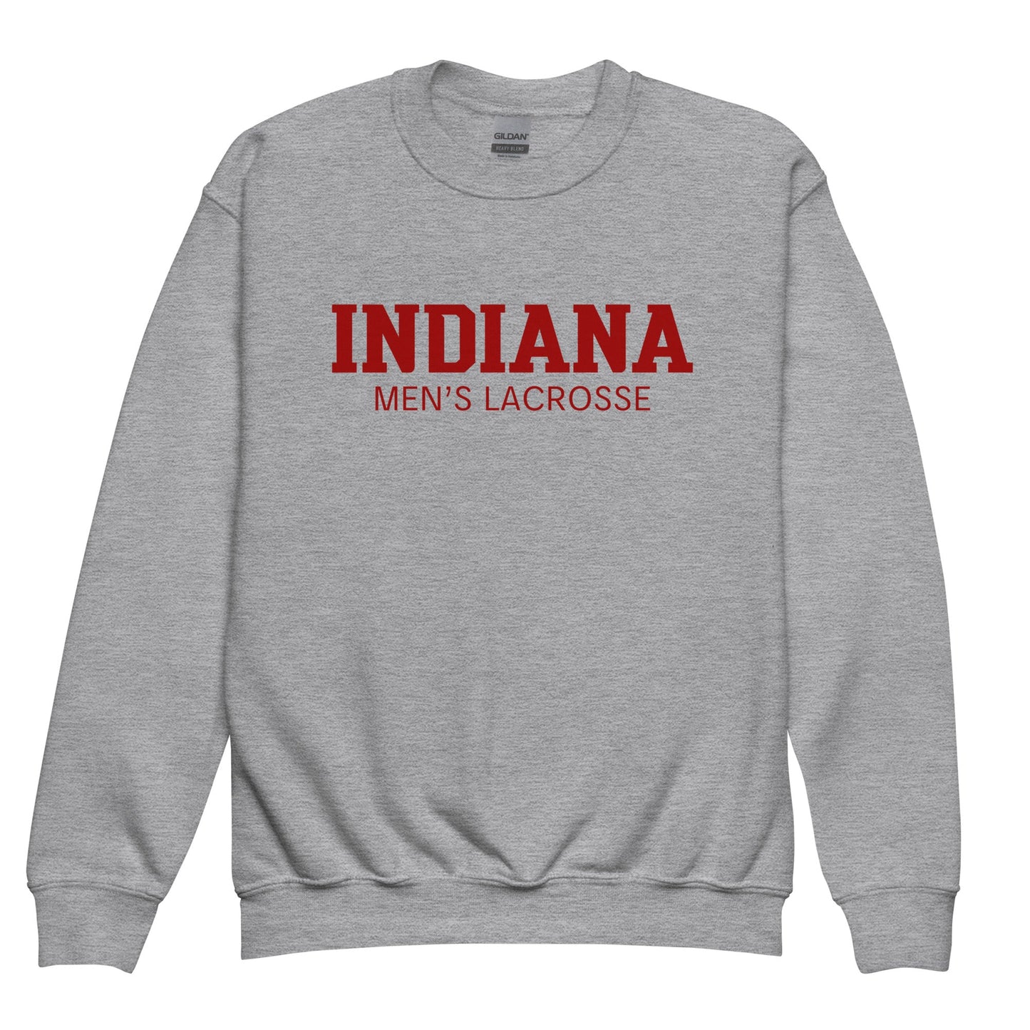 Classic | Youth Sweatshirt | Indiana University Lacrosse | Script Logo