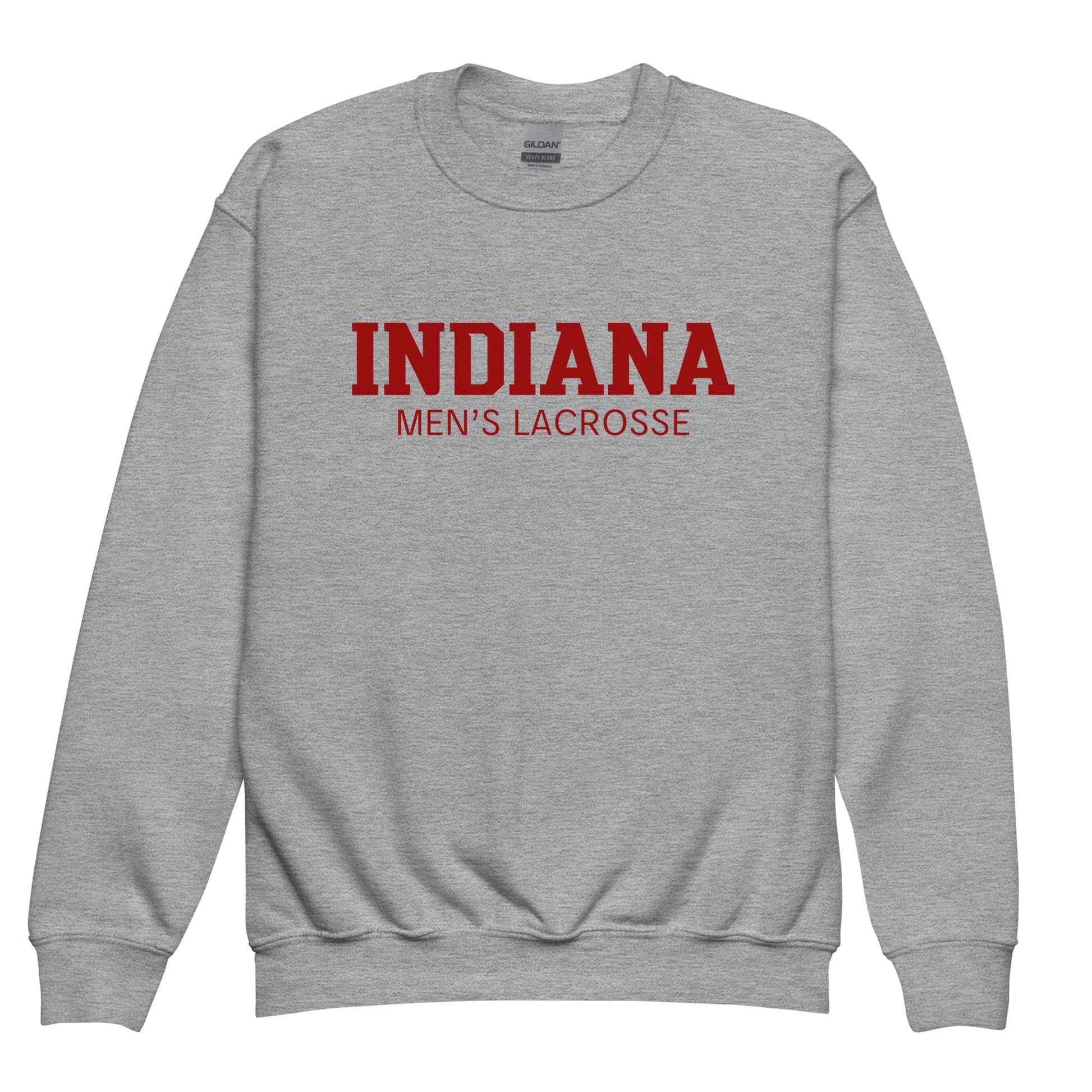 Classic | Youth Sweatshirt | Indiana University Lacrosse | Script Logo