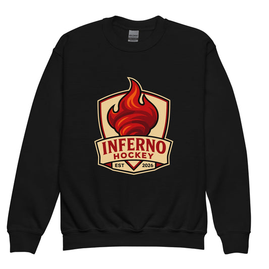 Classic | Youth Sweatshirt | Inferno Hockey | Crest Logo