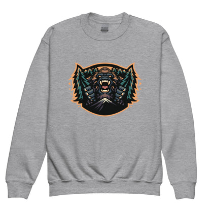 Classic | Youth Sweatshirt | JBLM Bigfoot Hockey Team | Mascot Logo