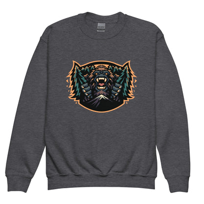 Classic | Youth Sweatshirt | JBLM Bigfoot Hockey Team | Mascot Logo