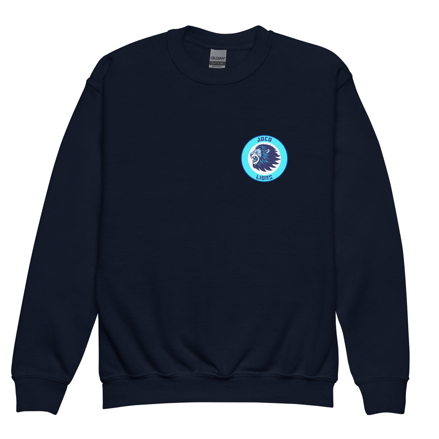 Classic | Youth Sweatshirt | JoCo Lions | Badge Logo