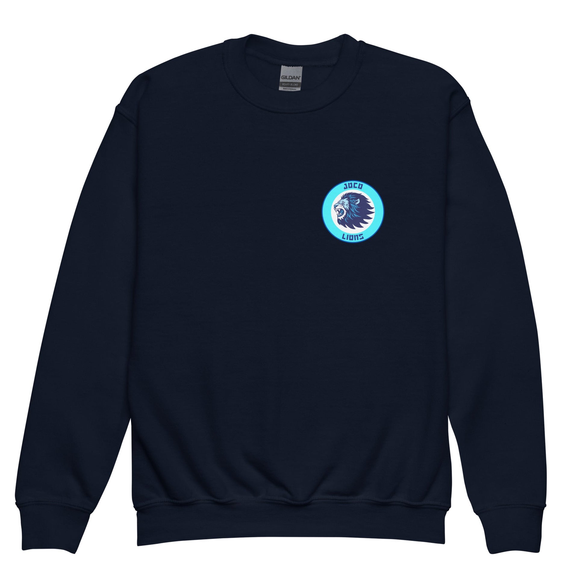 Classic | Youth Sweatshirt | JoCo Lions | Badge Logo