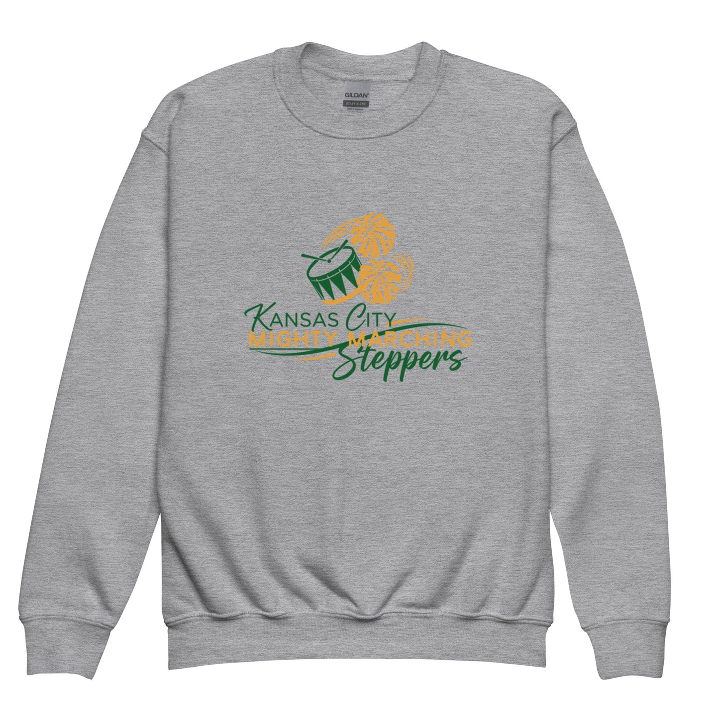 Classic | Youth Sweatshirt | KC Mighty Marching Steppers | Script Logo