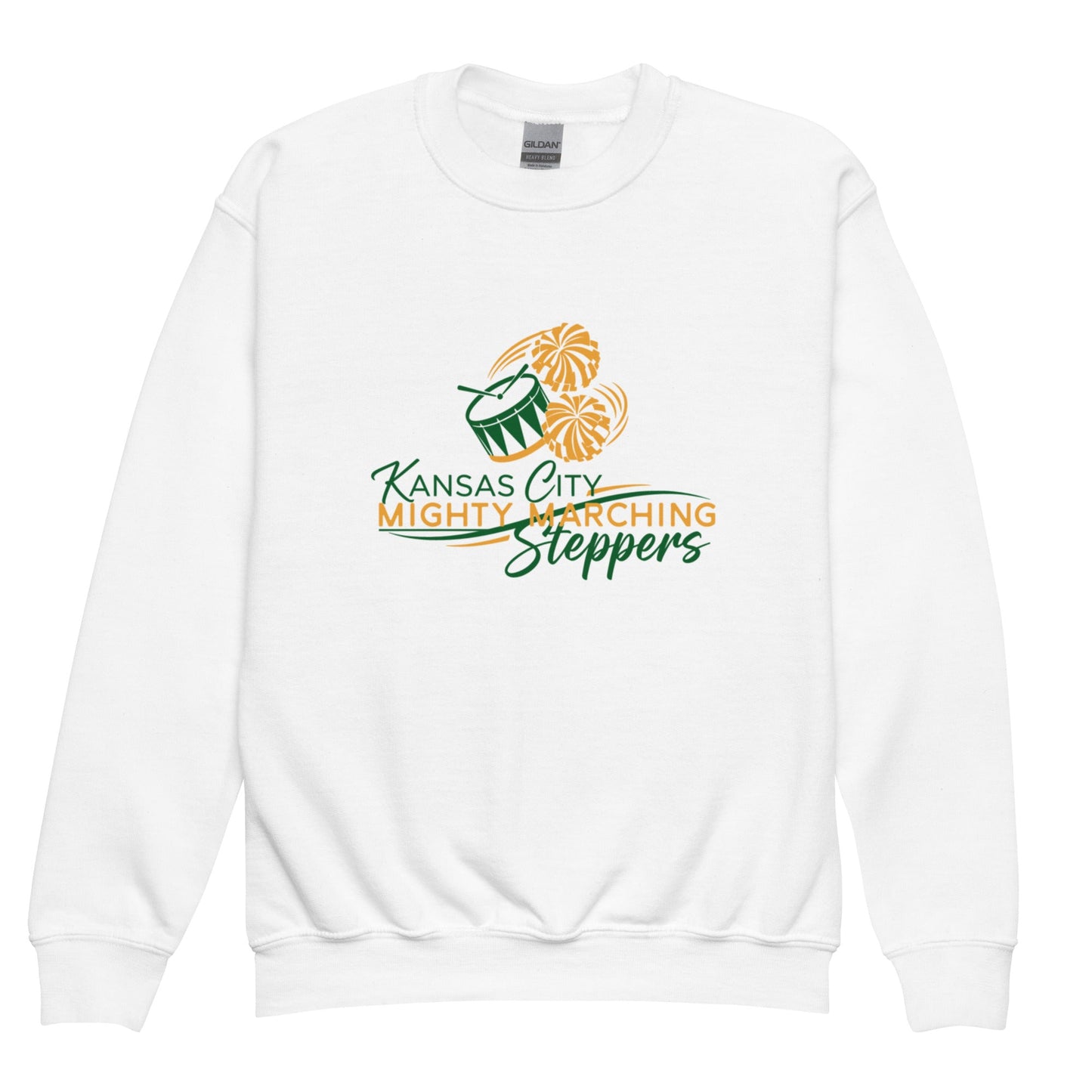 Classic | Youth Sweatshirt | KC Mighty Marching Steppers | Script Logo