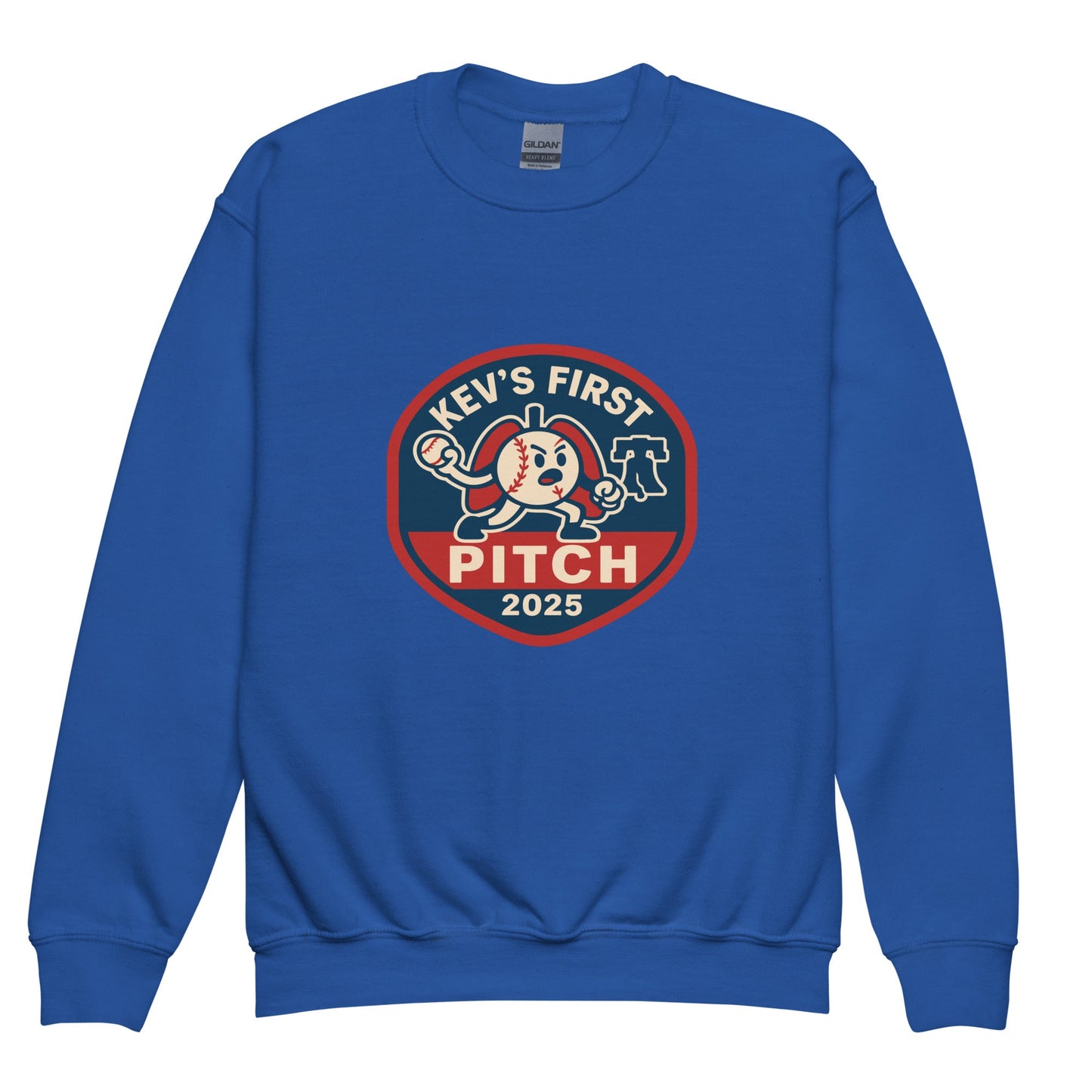 Classic | Youth Sweatshirt | Kev's First Pitch