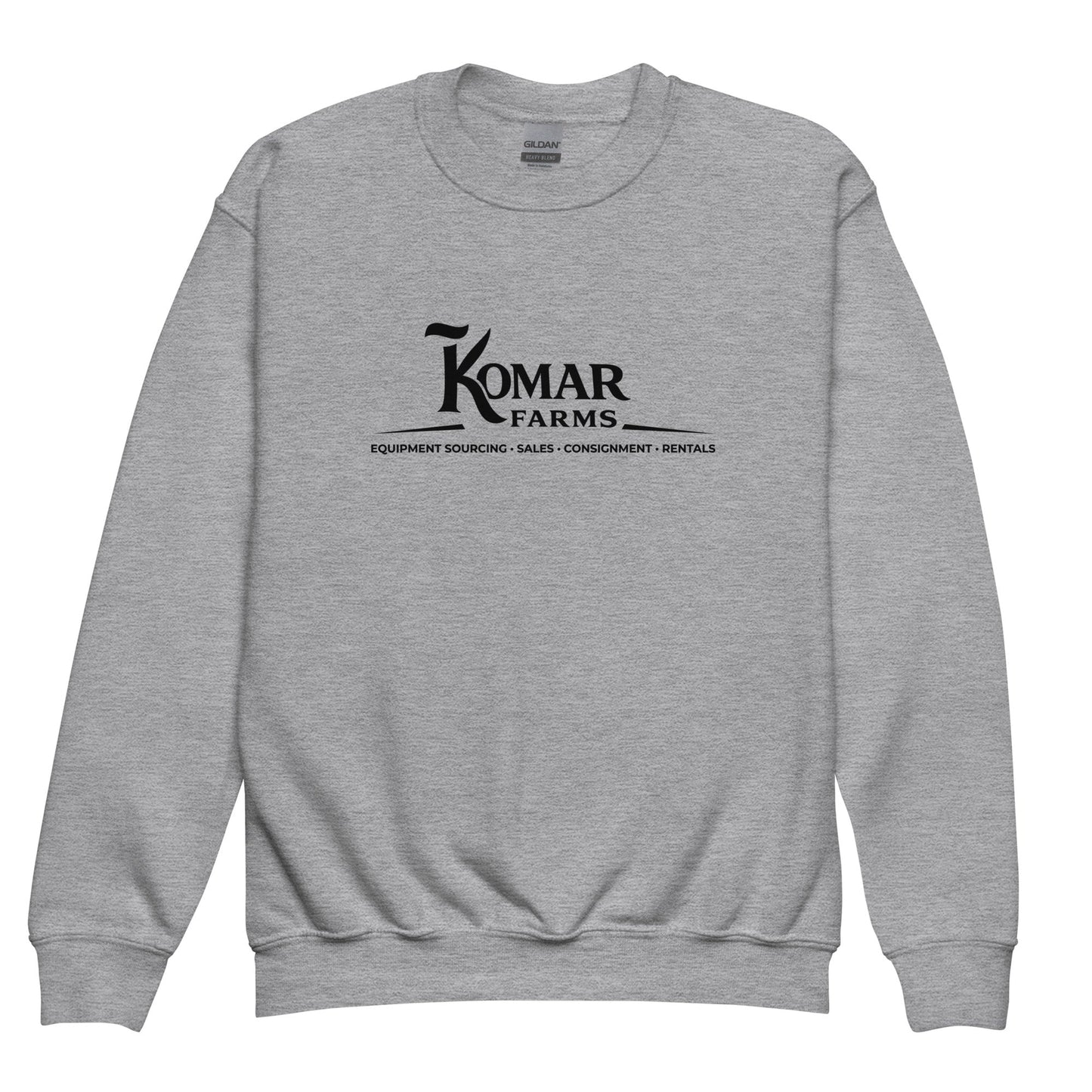 Classic | Youth Sweatshirt | Komar Farms | Mark Logo