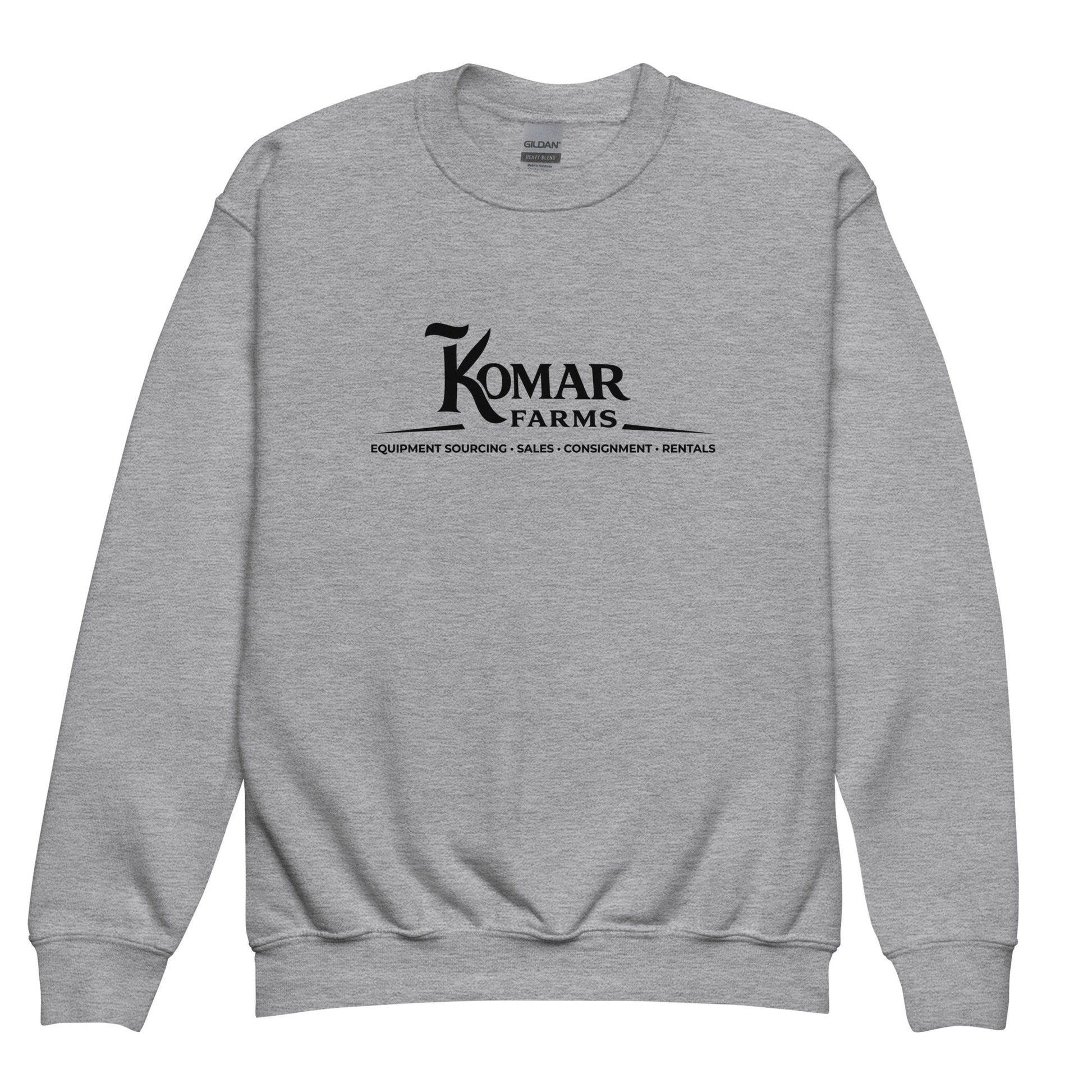 Classic | Youth Sweatshirt | Komar Farms | Mark Logo