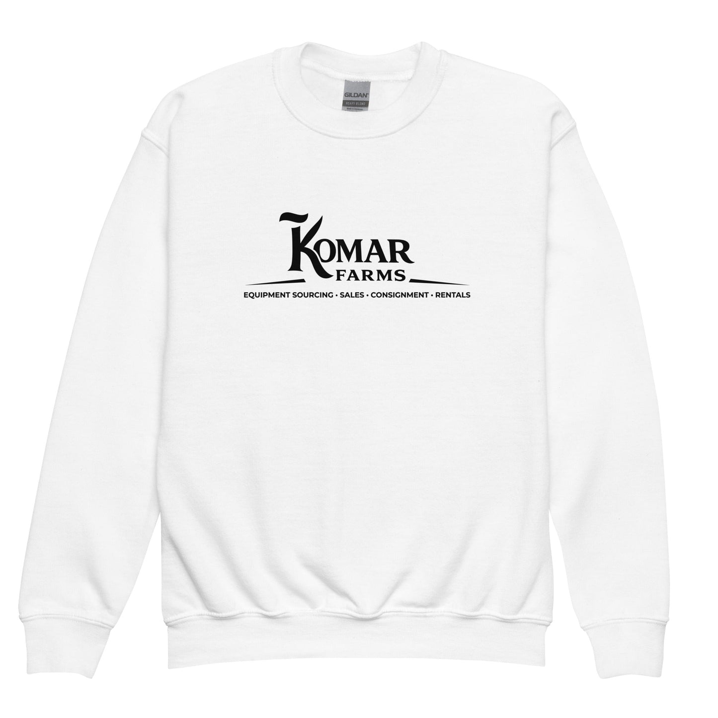 Classic | Youth Sweatshirt | Komar Farms | Mark Logo