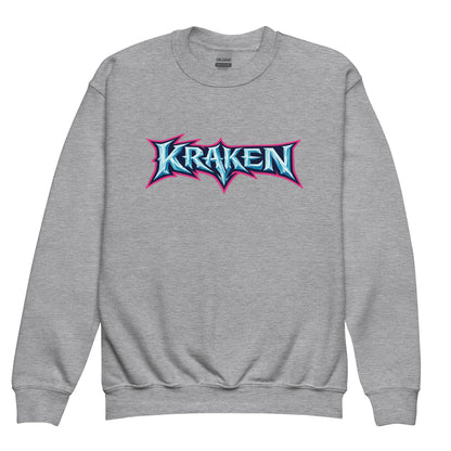 Classic | Youth Sweatshirt | Kraken Fastpitch | Script Logo