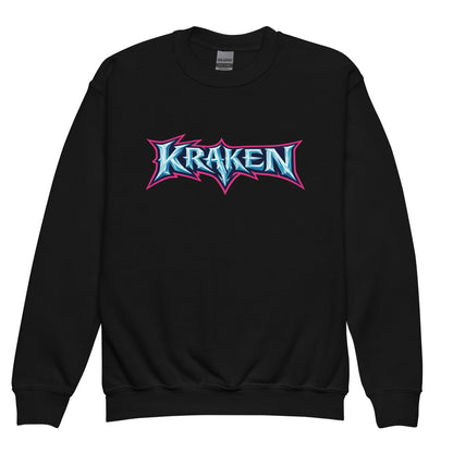 Classic | Youth Sweatshirt | Kraken Fastpitch | Script Logo