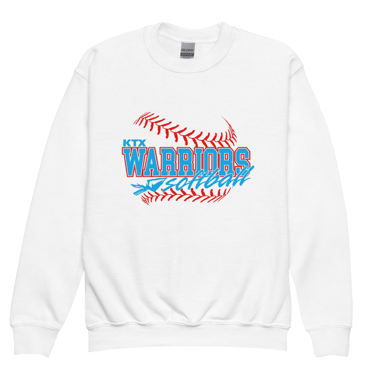 Classic | Youth Sweatshirt | KTX Warriors | Softball Logo