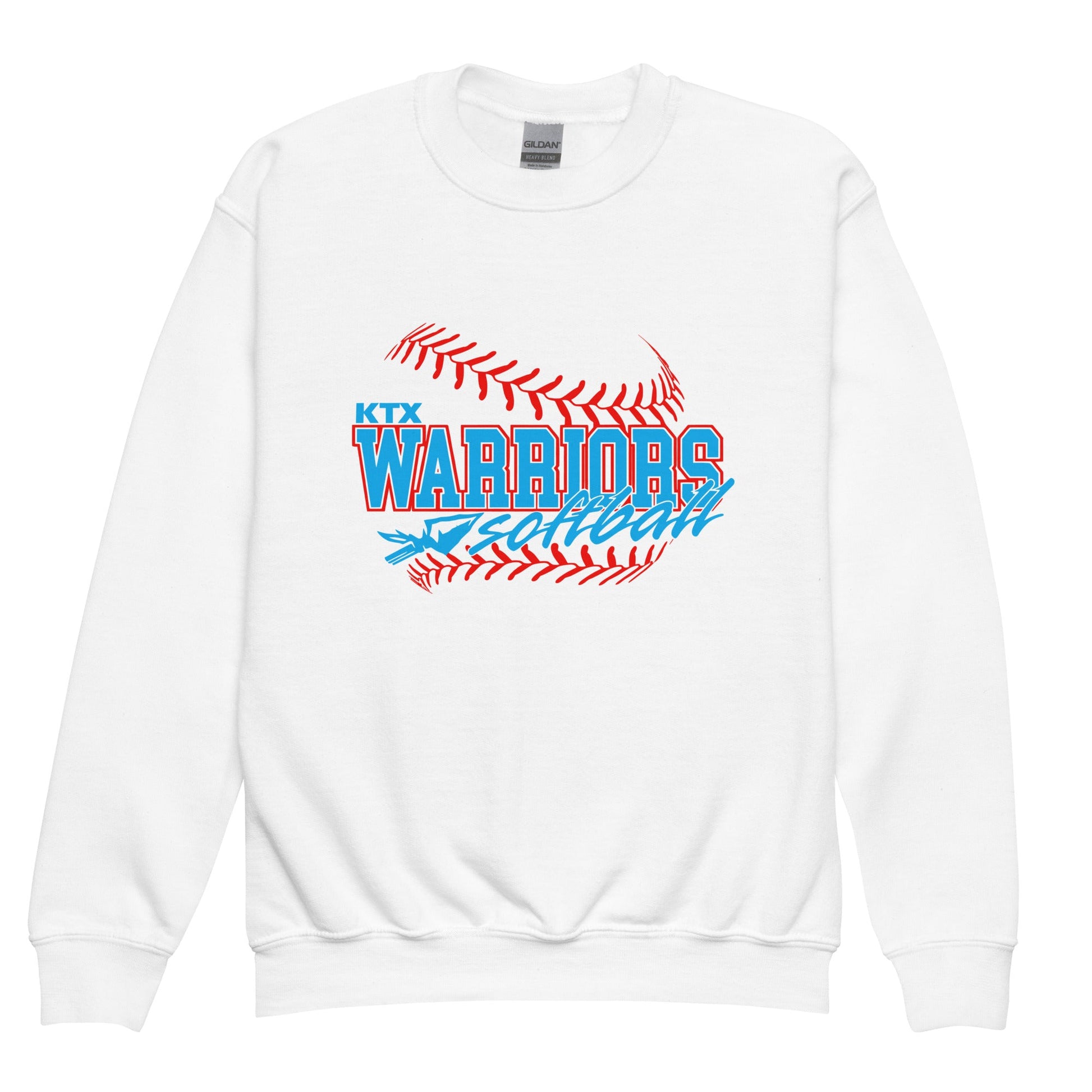 Classic | Youth Sweatshirt | KTX Warriors | Softball Logo