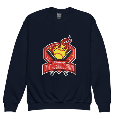 Classic | Youth Sweatshirt | KY Flames | Emblem Logo