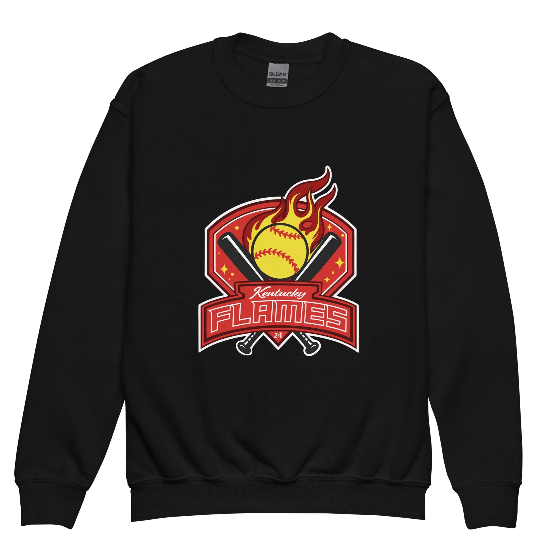 Classic | Youth Sweatshirt | KY Flames | Emblem Logo