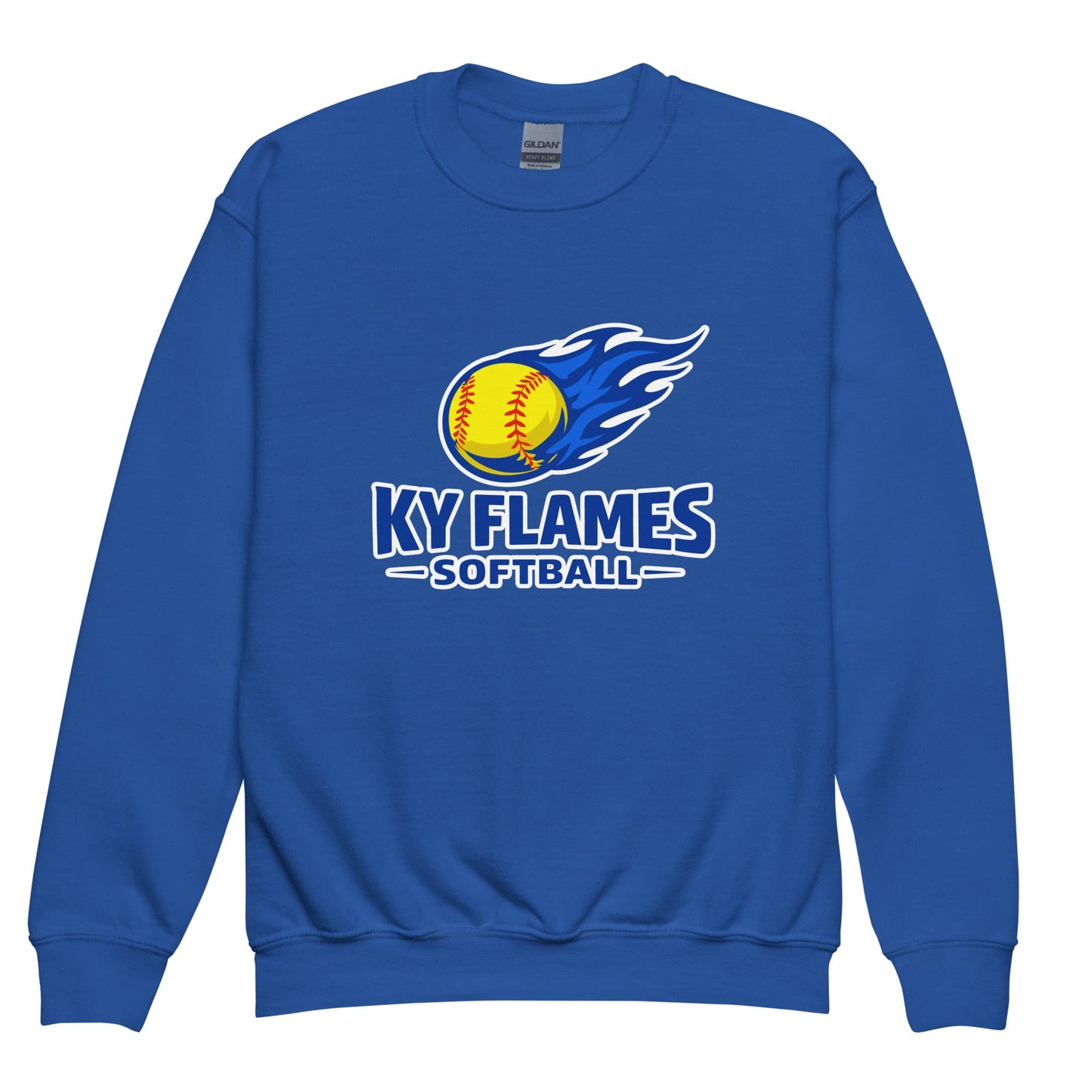 Classic | Youth Sweatshirt | KY Flames | Mark Logo