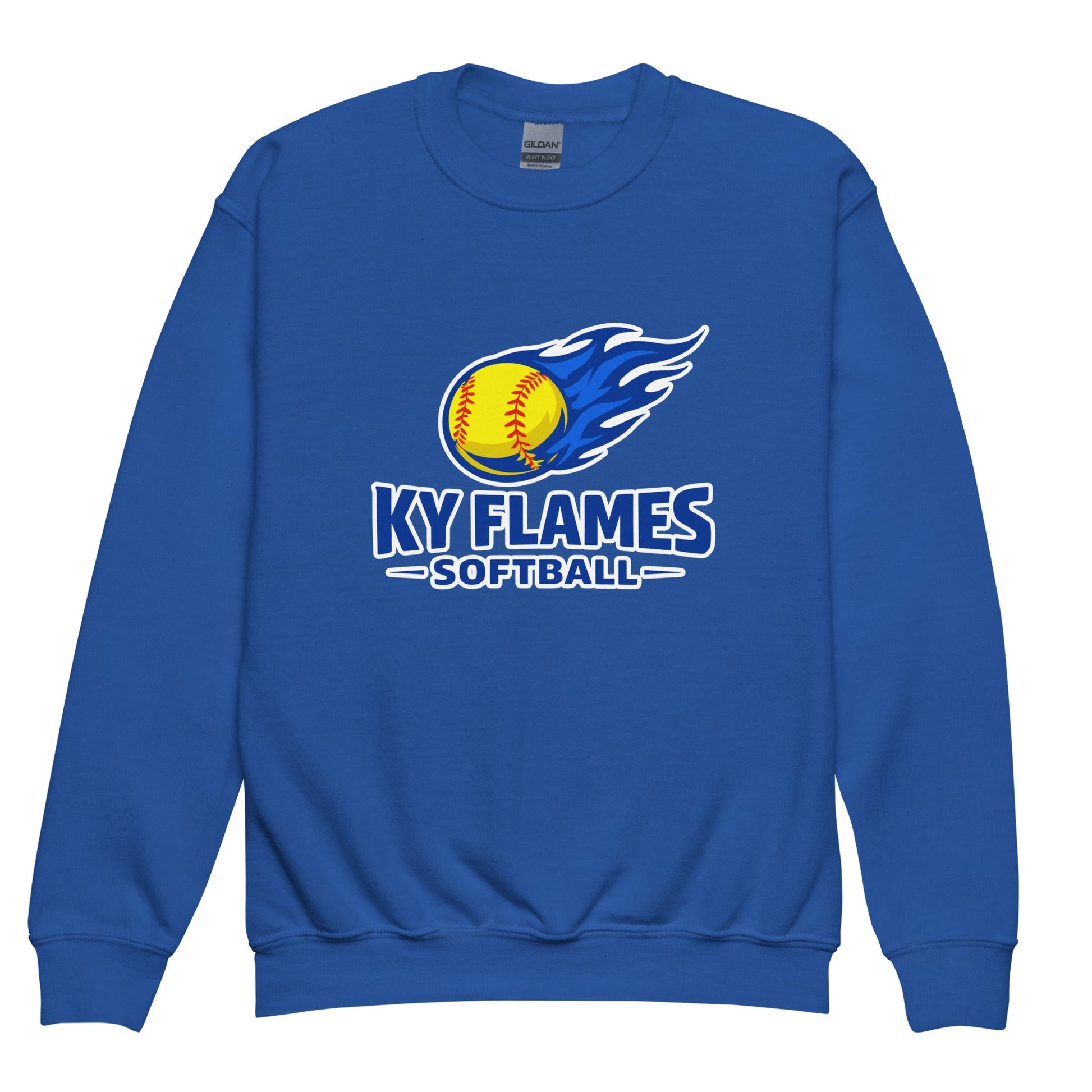 Classic | Youth Sweatshirt | KY Flames | Mark Logo