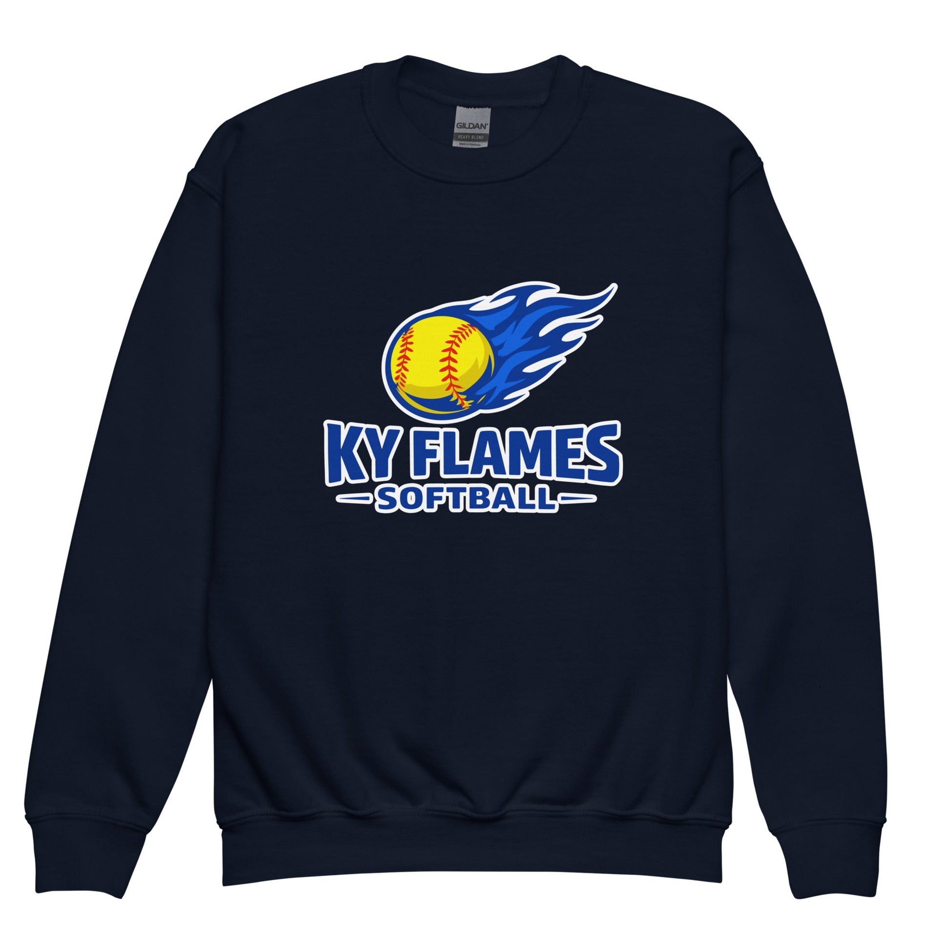 Classic | Youth Sweatshirt | KY Flames | Mark Logo