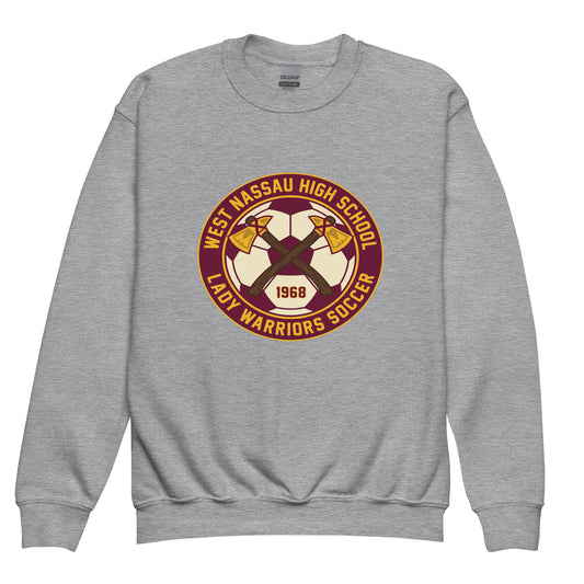 Classic | Youth Sweatshirt | Lady Warrior Soccer Booster Club | Lady Warriors Logo