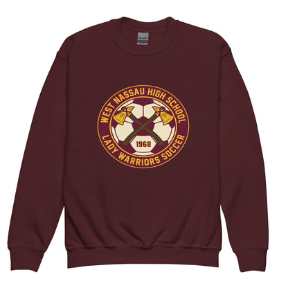 Classic | Youth Sweatshirt | Lady Warrior Soccer Booster Club | Lady Warriors Logo