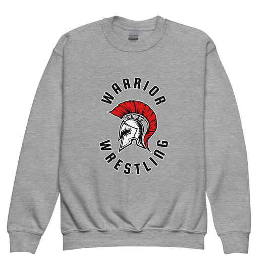 Classic | Youth Sweatshirt | Lafayette Warrior Youth Wrestling | Crest Logo