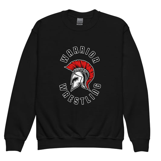 Classic | Youth Sweatshirt | Lafayette Warrior Youth Wrestling | Crest Logo