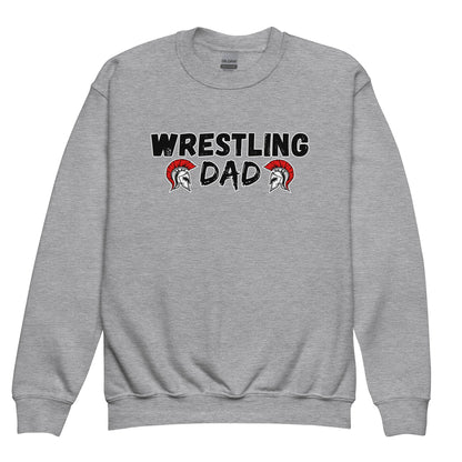 Classic | Youth Sweatshirt | Lafayette Warrior Youth Wrestling | Dad Emblem Logo