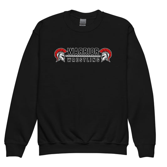 Classic | Youth Sweatshirt | Lafayette Warrior Youth Wrestling | Vangiard Logo