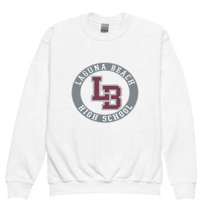 Classic | Youth Sweatshirt | Laguna Beach High School Wrestling | Badge Logo