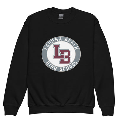 Classic | Youth Sweatshirt | Laguna Beach High School Wrestling | Badge Logo