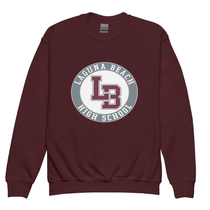 Classic | Youth Sweatshirt | Laguna Beach High School Wrestling | Badge Logo