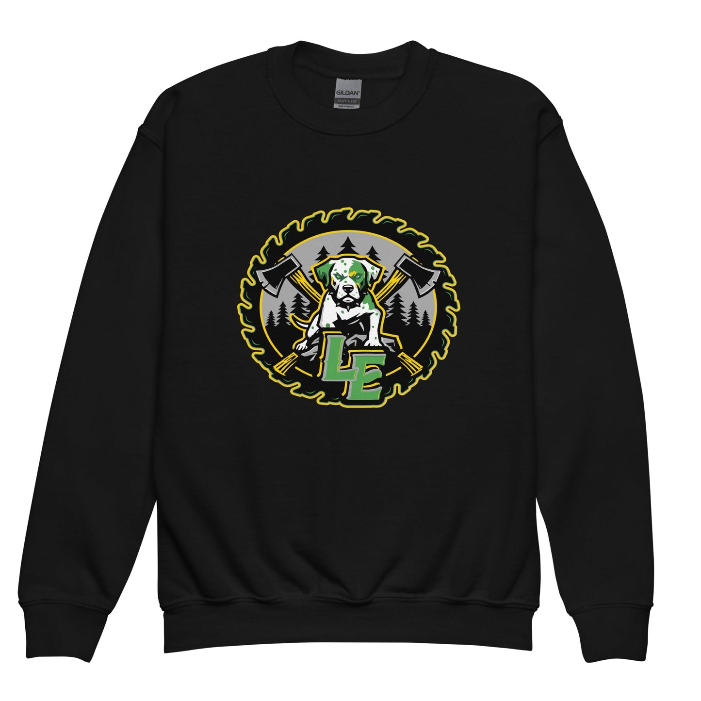 Classic | Youth Sweatshirt | Lake Erie Power Pines | Saw Logo