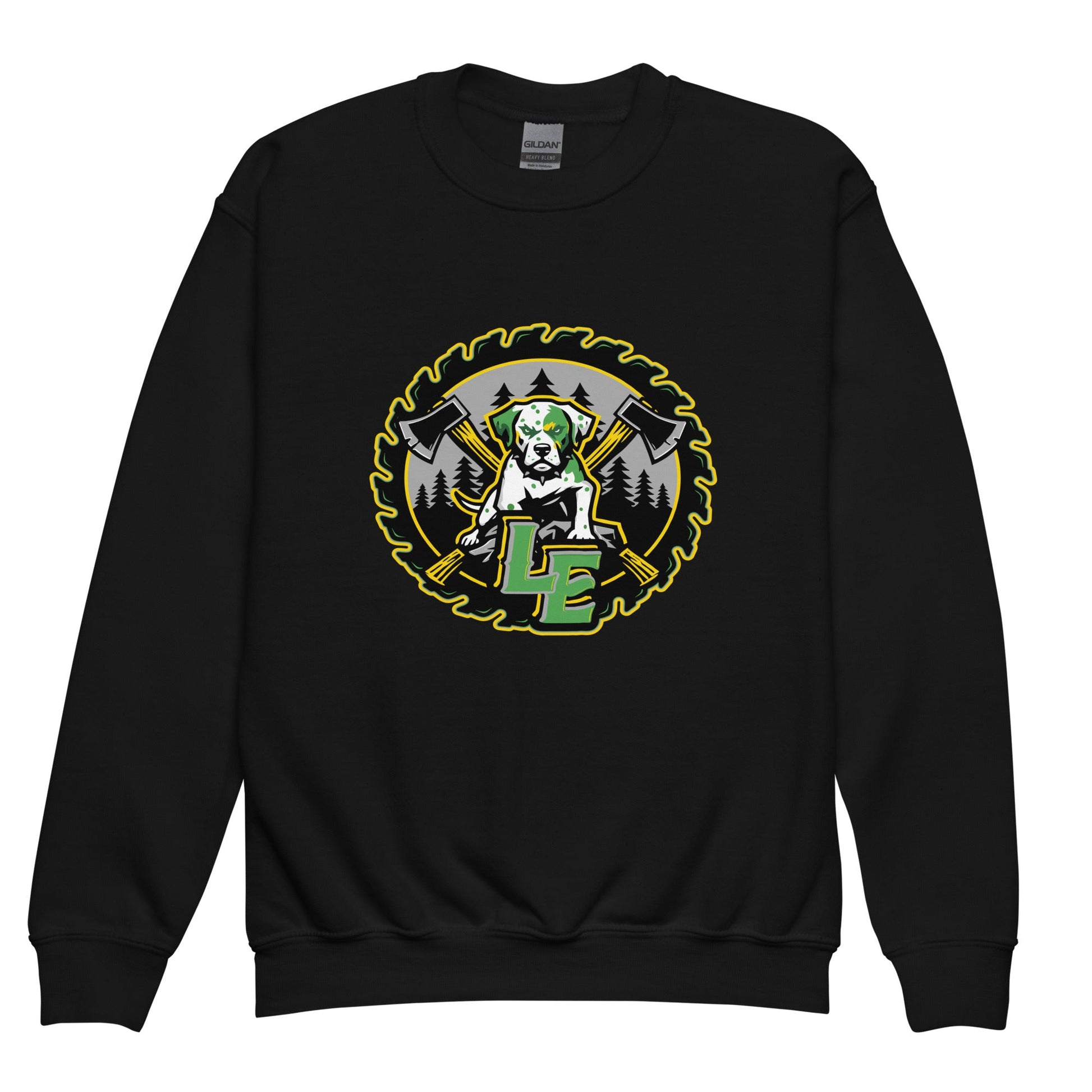 Classic | Youth Sweatshirt | Lake Erie Power Pines | Saw Logo