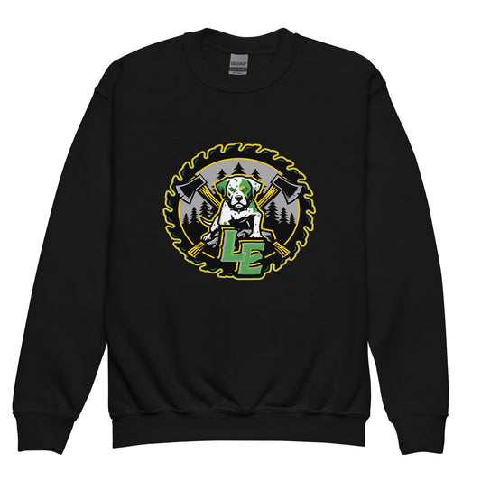 Classic | Youth Sweatshirt | Lake Erie Power Pines | Saw Logo