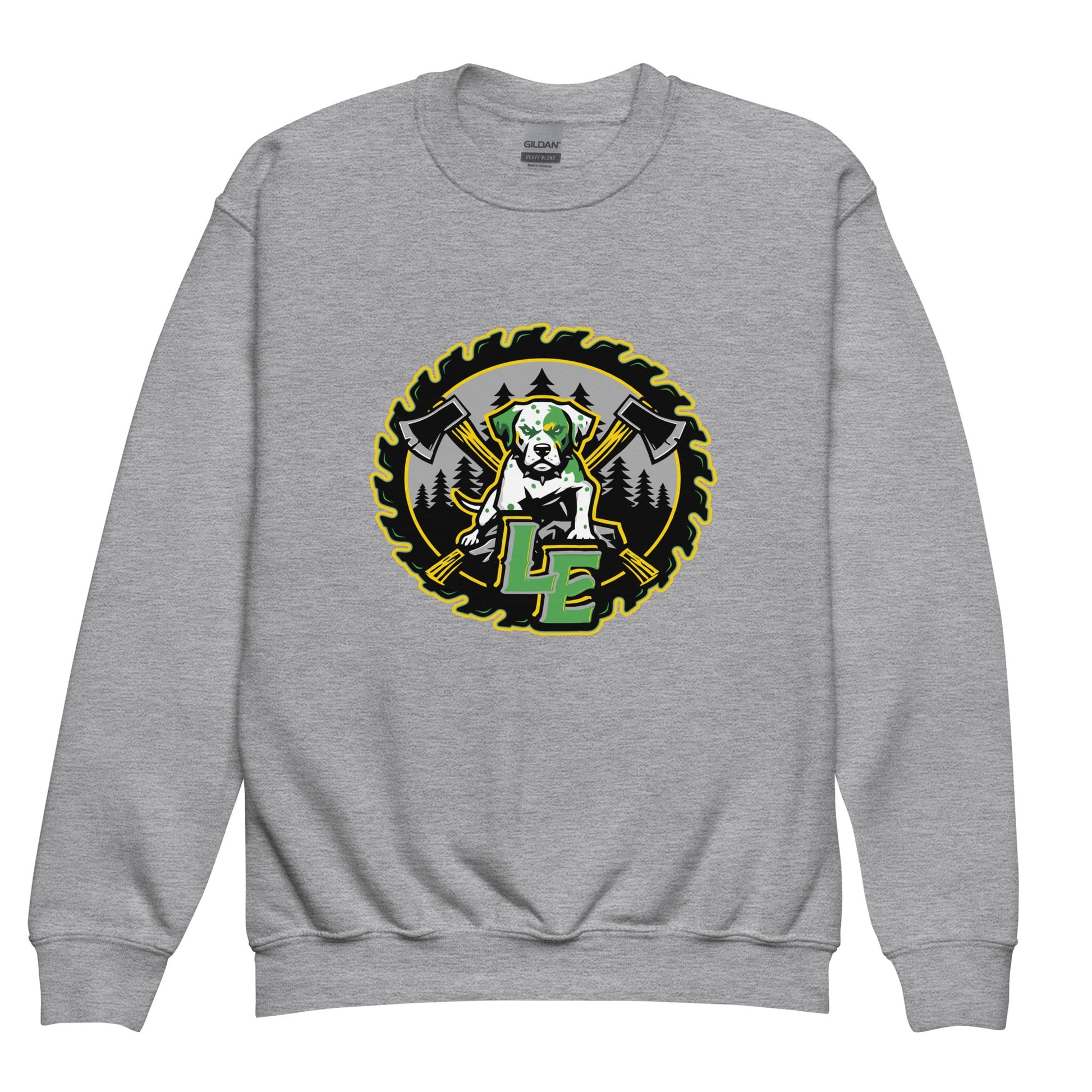 Classic | Youth Sweatshirt | Lake Erie Power Pines | Saw Logo